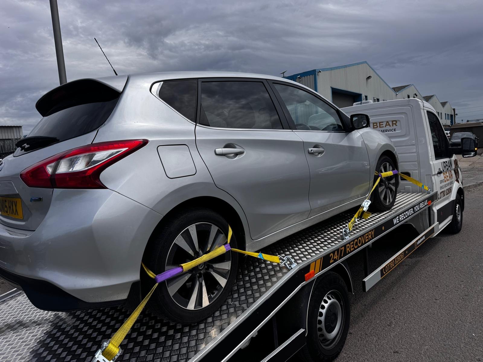 Loaded and secured, ready for the road